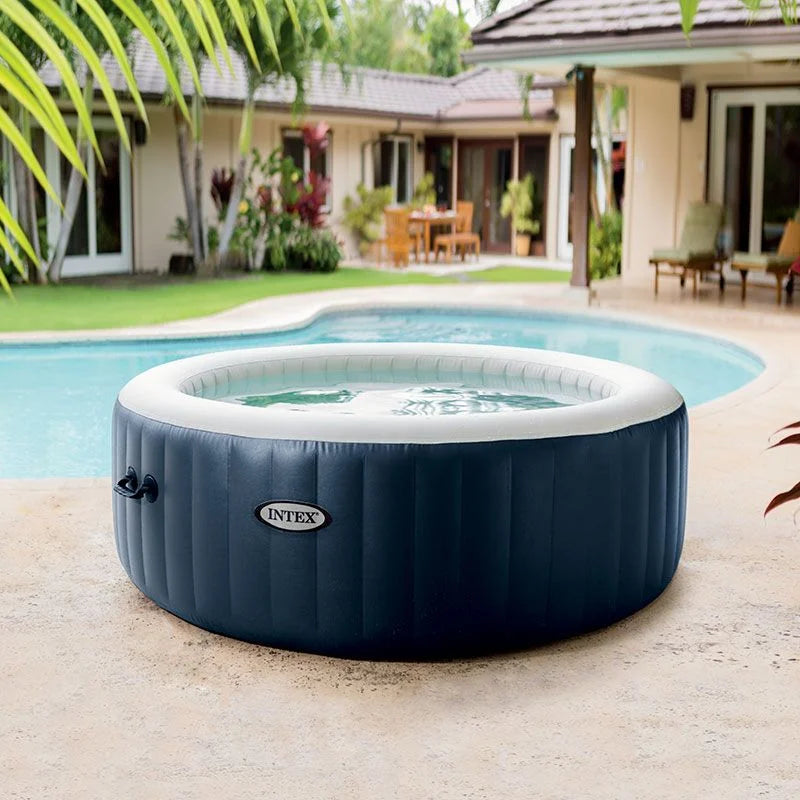 Spa Intex Pure Spa Blue Navy bulles 4 places luxe