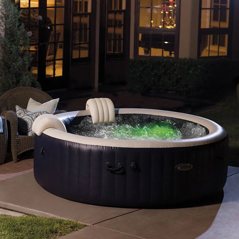 Spa Intex Pure Spa Blue Navy bulles 4 places luxe