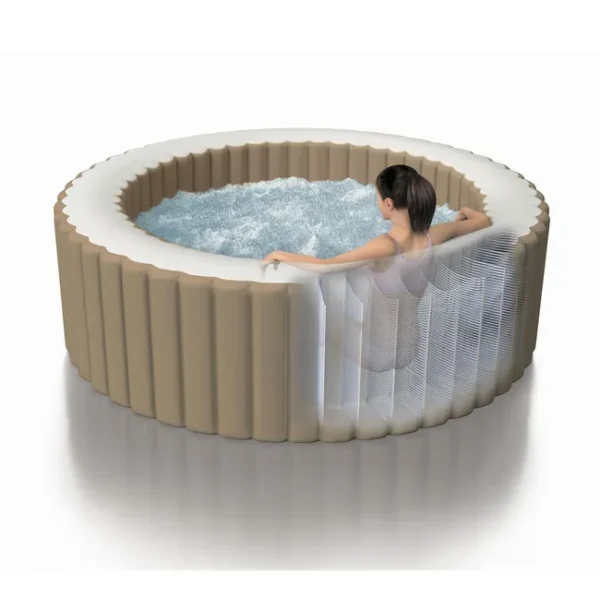 Pure spa gonflable INTEX Sahara rond 4 places – Image 2