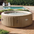 Pure spa gonflable INTEX Sahara rond 4 places