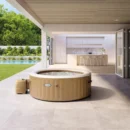 Pure spa gonflable INTEX Sahara rond 4 places