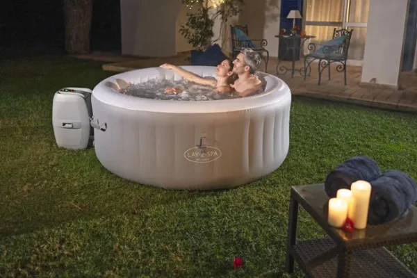 BESTWAY Spa gonflable rond St. Lucia AirJet Lay-Z-Spa 2-3 personnes – Image 4