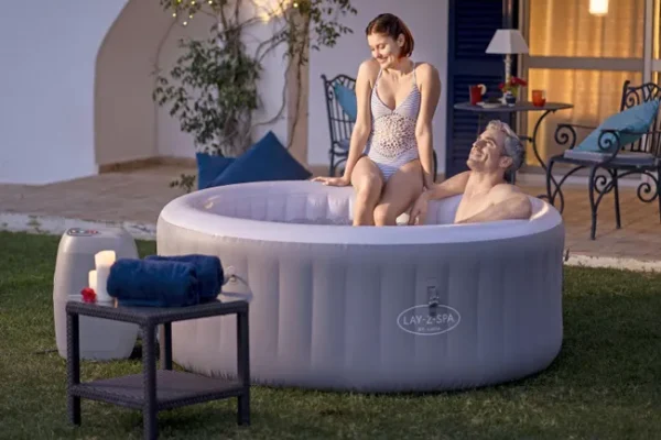 BESTWAY Spa gonflable rond St. Lucia AirJet Lay-Z-Spa 2-3 personnes – Image 5
