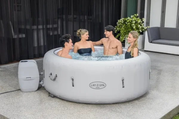 Spa gonflable LAY-Z PARIS BESTWAY, 4/6 places, rond – Image 2