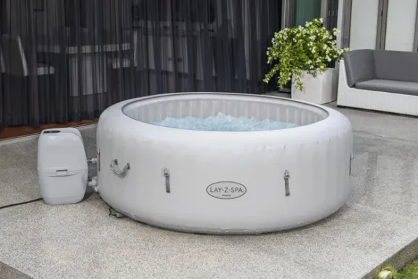 Spa gonflable LAY-Z PARIS BESTWAY, 4/6 places, rond – Image 5