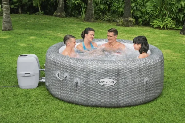 Spa gonflable LAY-Z HONOLULU BESTWAY, 4/6 places, rond – Image 6