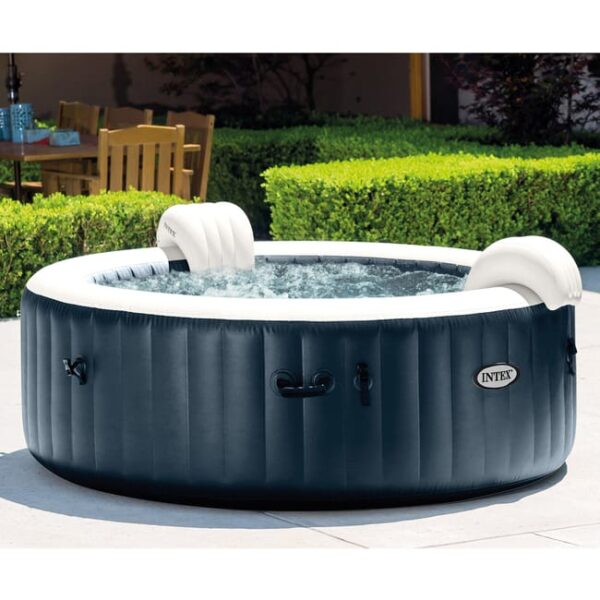 Pure Spa gonflable INTEX Blue Navy rond 6 places – Image 4