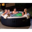 Pure Spa gonflable INTEX Blue Navy rond 6 places