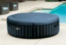 Pure Spa gonflable INTEX Blue Navy rond 6 places + Kit d'entretien